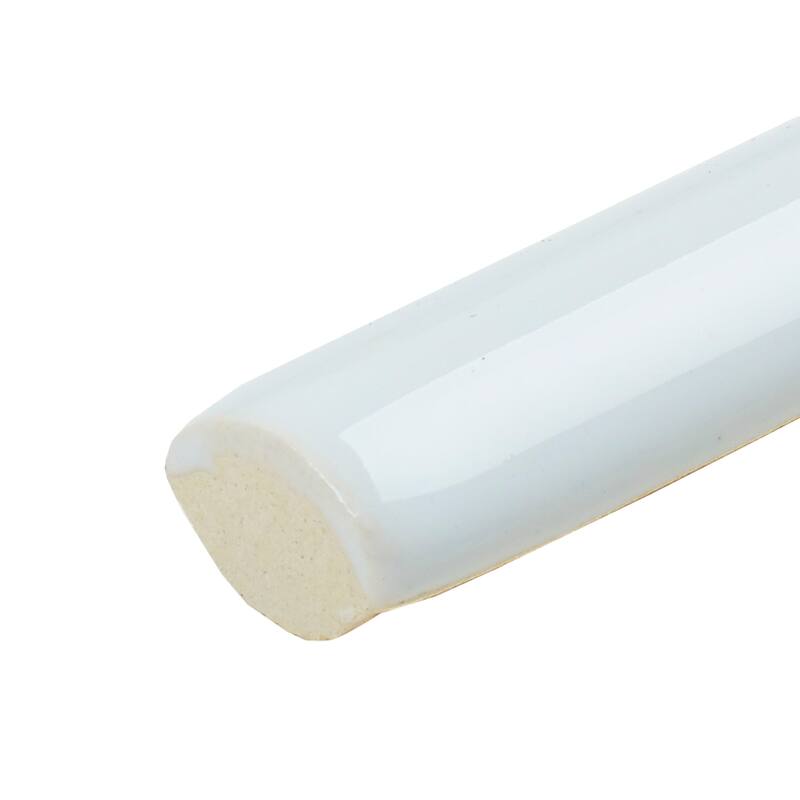 Gloss Ceramic Wall Trim 1/2X12 Jolly in Sail