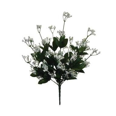 Baby's Breath Bush (Set Of 2) - White