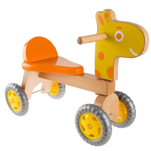 wooden ride on car