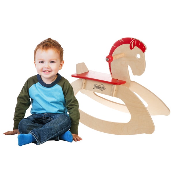 Happy Trails Rocking Horse Ride-on Toy