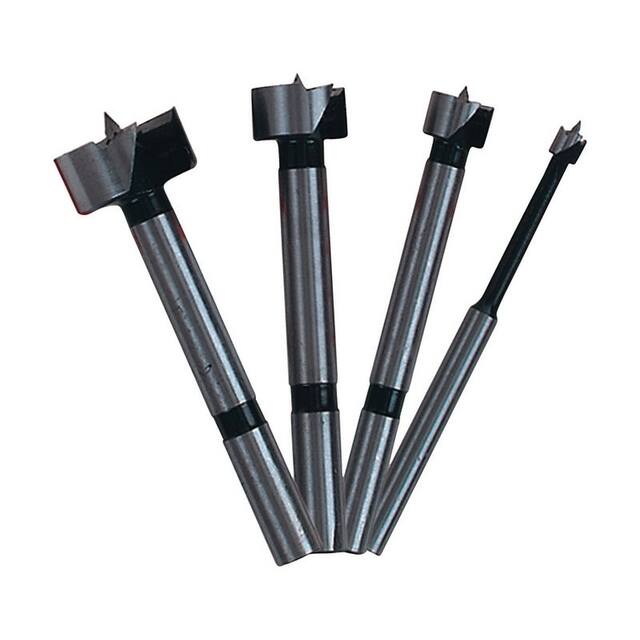 Diablo Steel Round Shank 1/4 in. to 1 in. Dia. x 3-1/2 in. L Forstner Drill Bit Set