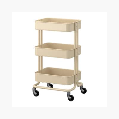 RASKOG Beige Utility Cart