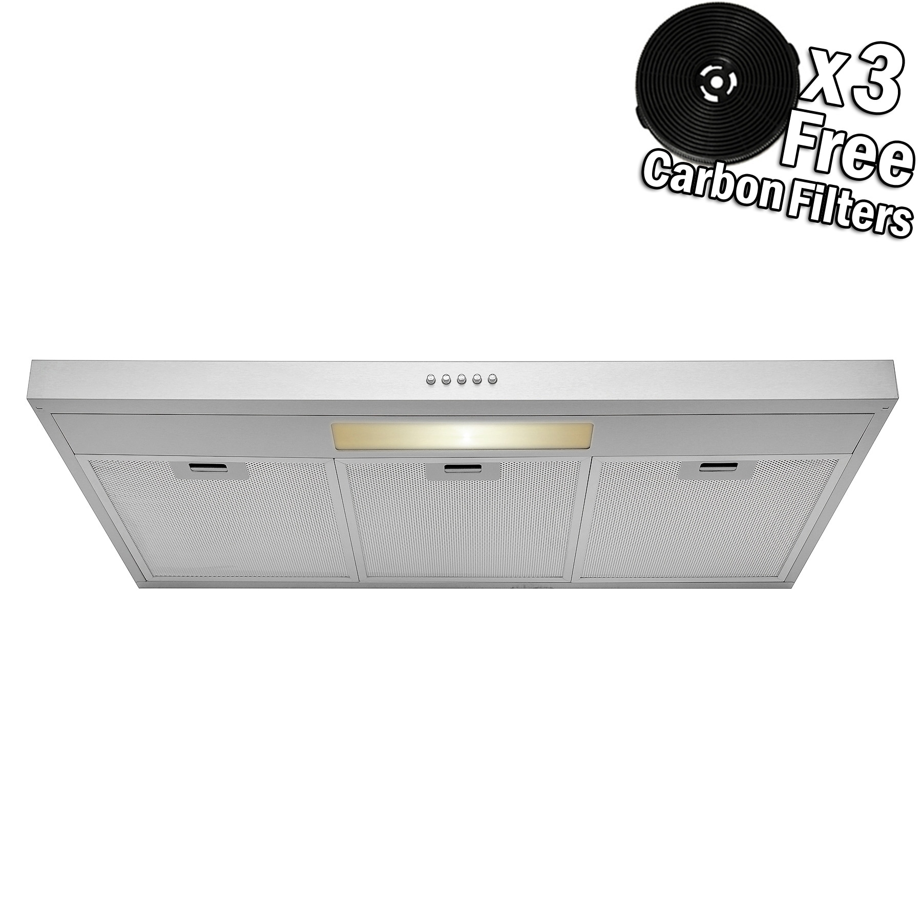 Shop Akdy Rh0339 36 Under Cabinet Stainless Steel Push Panel