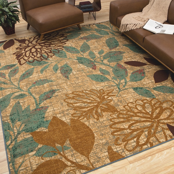 The Curated Nomad Crissy Indoor/Outdoor Floral Area Rug