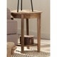 preview thumbnail 1 of 2, The Gray Barn Rosings Park Reclaimed Wood End Table with Shelf
