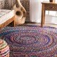 The Curated Nomad Grove Handmade Braided Cotton Area Rug - Thumbnail 12