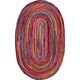 The Curated Nomad Grove Handmade Braided Cotton Area Rug - Thumbnail 2