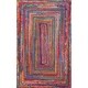 The Curated Nomad Grove Handmade Braided Cotton Area Rug - Thumbnail 20