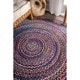 The Curated Nomad Grove Handmade Braided Cotton Area Rug - Thumbnail 14