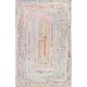 The Curated Nomad Grove Handmade Braided Cotton Area Rug - Thumbnail 8