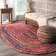 The Curated Nomad Grove Handmade Braided Cotton Area Rug - Thumbnail 15