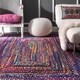 The Curated Nomad Grove Handmade Braided Cotton Area Rug - Thumbnail 26