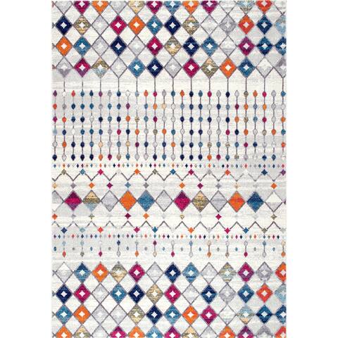 Ivory Synthetic Area Rugs Online At Our