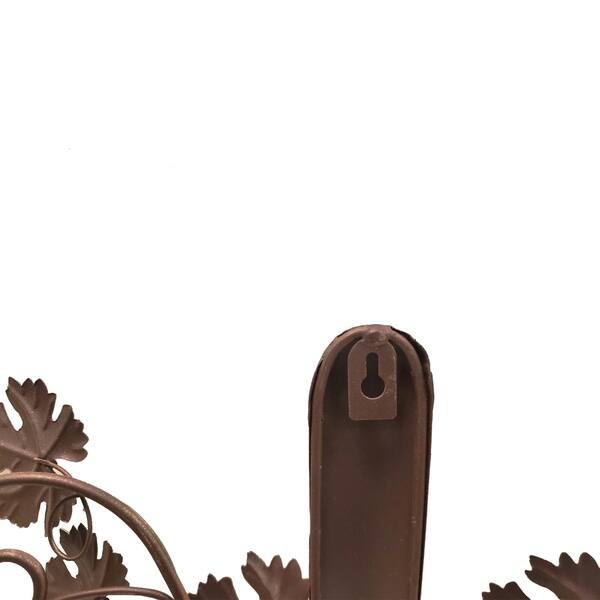 Shop Classy Metal Based Wine Wall Decor Multicolor Overstock