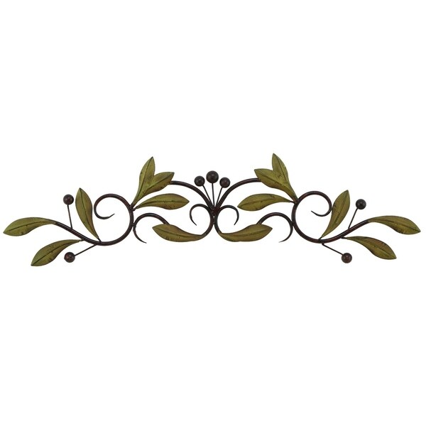 30 Inch Metal Olive Branch Doortop Wall Hanging Free Shipping 30 Inch Metal Olive Branch Doortop Wall Hanging