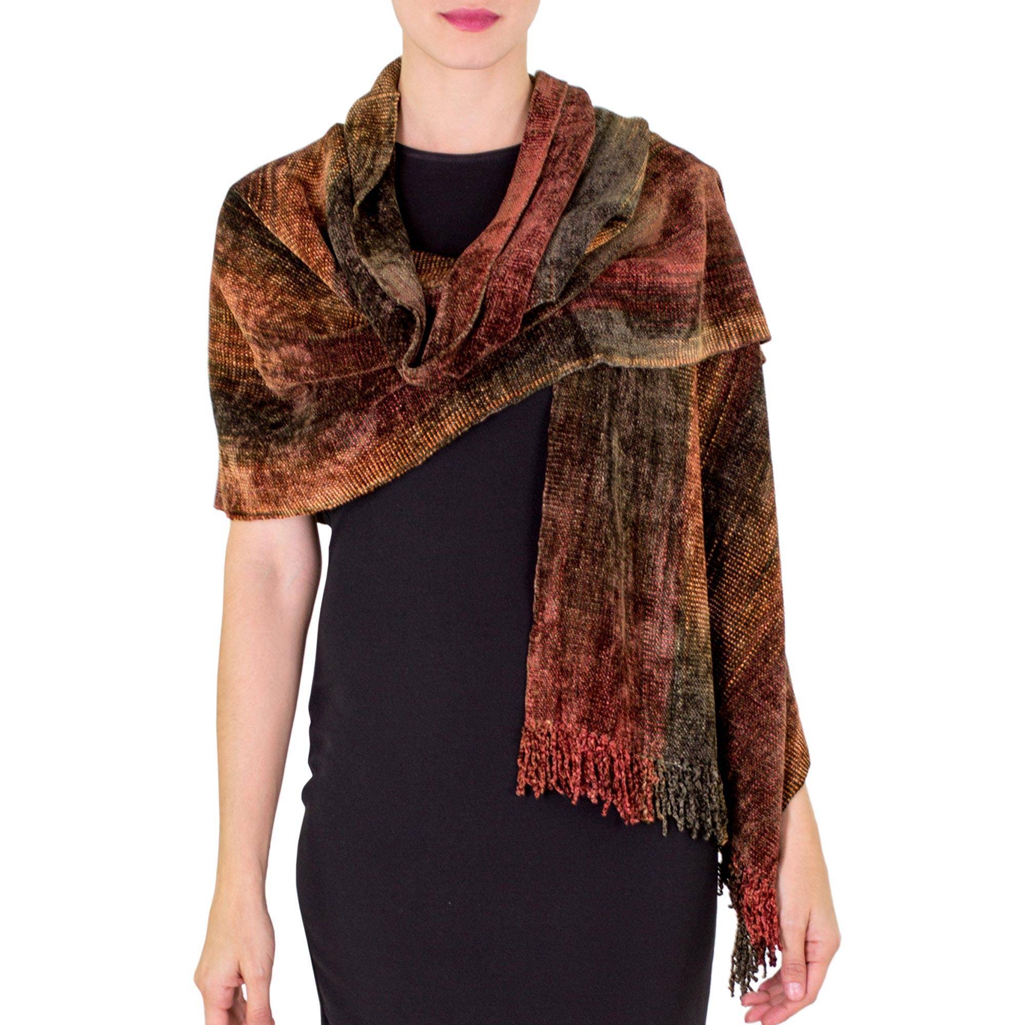 Chenille shawl Clearance