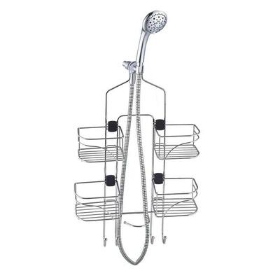 Wee's Beyond 2140 Expandable Over-the-Shower-head Caddy Chrome