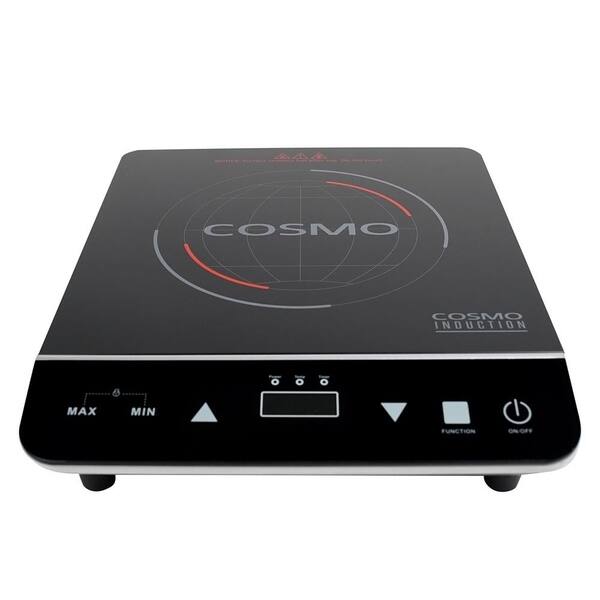 Shop Cosmo 11 5 In Portable Induction Cooktop In Black With 1