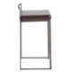 preview thumbnail 63 of 74, Carbon Loft Yadriel Industrial Antique Stackable Counter Stool (Set of 2)