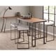 preview thumbnail 24 of 74, Carbon Loft Yadriel Industrial Antique Stackable Counter Stool (Set of 2)