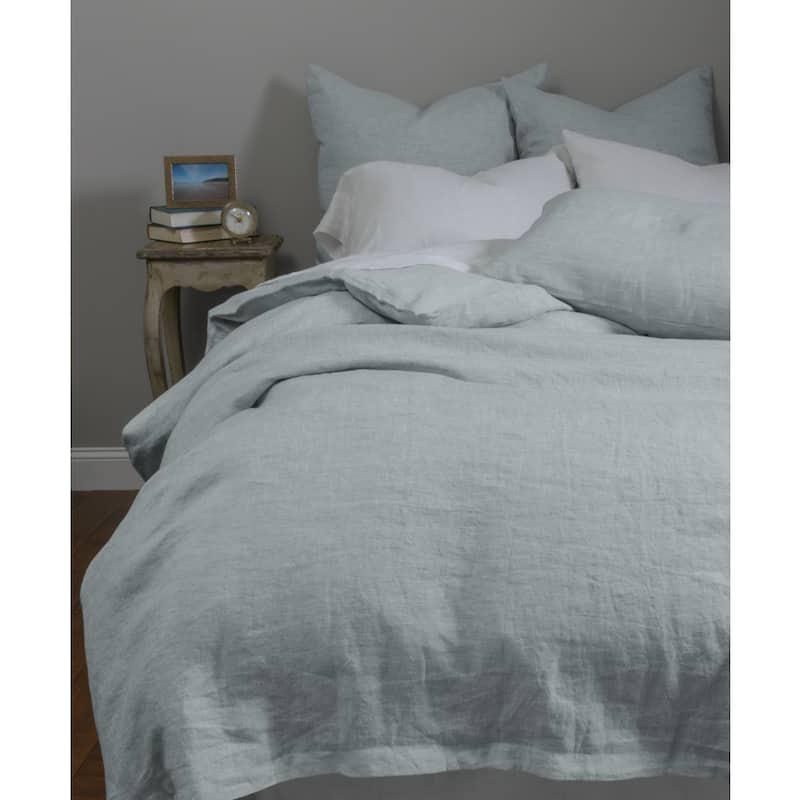Damary Sea Glass Linen Duvet Cover