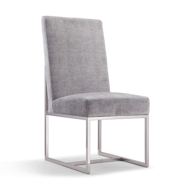 slide 7 of 16, Element Dining Chair Grey - Side Chair - Dining Chairs - Upholstered