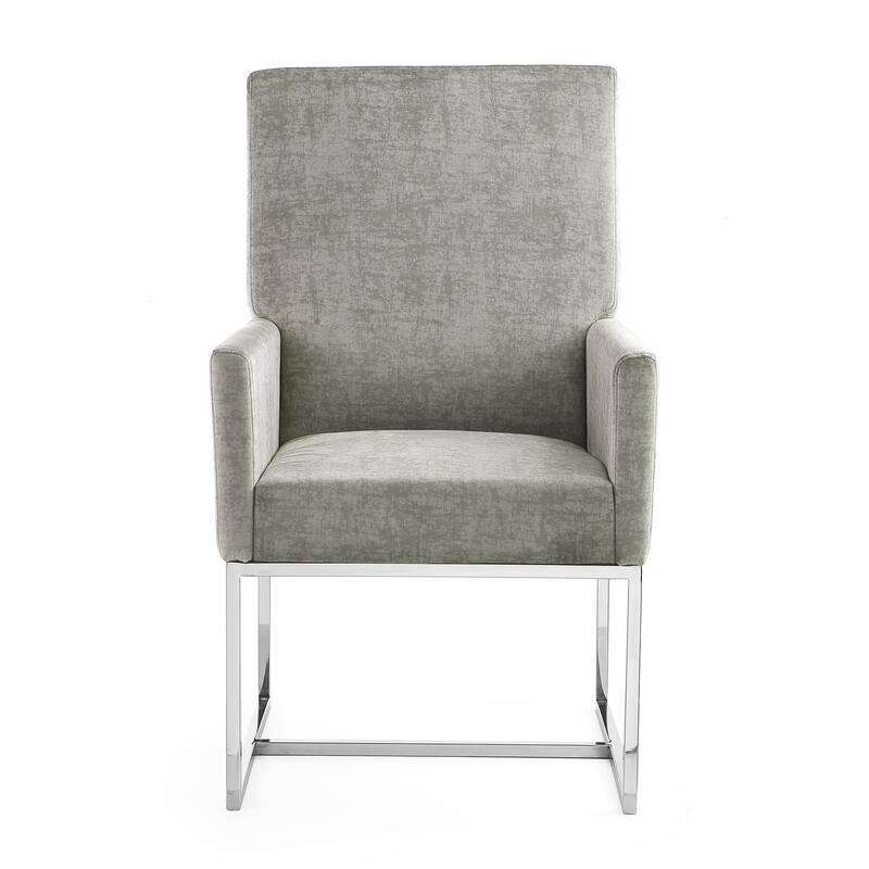 Element Dining Armchair - Steel Grey - Dining Chairs - Upholstered