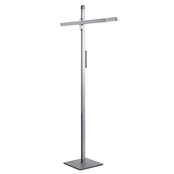 slide 6 of 7, LumiSource Spire LED Floor Lamp in Charcoal Charcoal