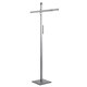 preview thumbnail 6 of 5, LumiSource Spire LED Floor Lamp in Charcoal Charcoal