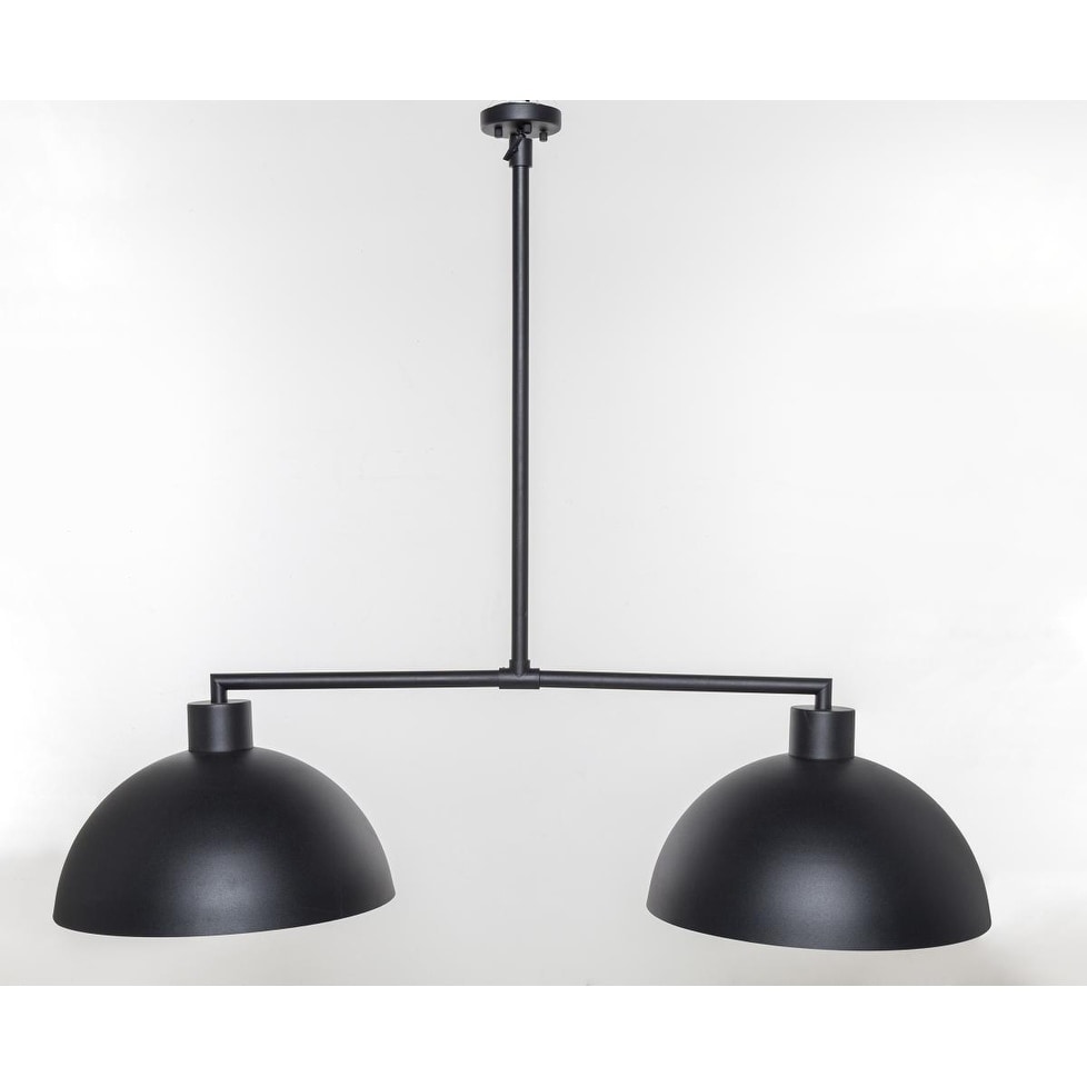 Grantwood 2-Light Iron Dome Chandelier by Kosas Home (Grantwood 2-Light Chandelier by Kosas Home) - Chandeliers For Bedrooms by Overstock.com