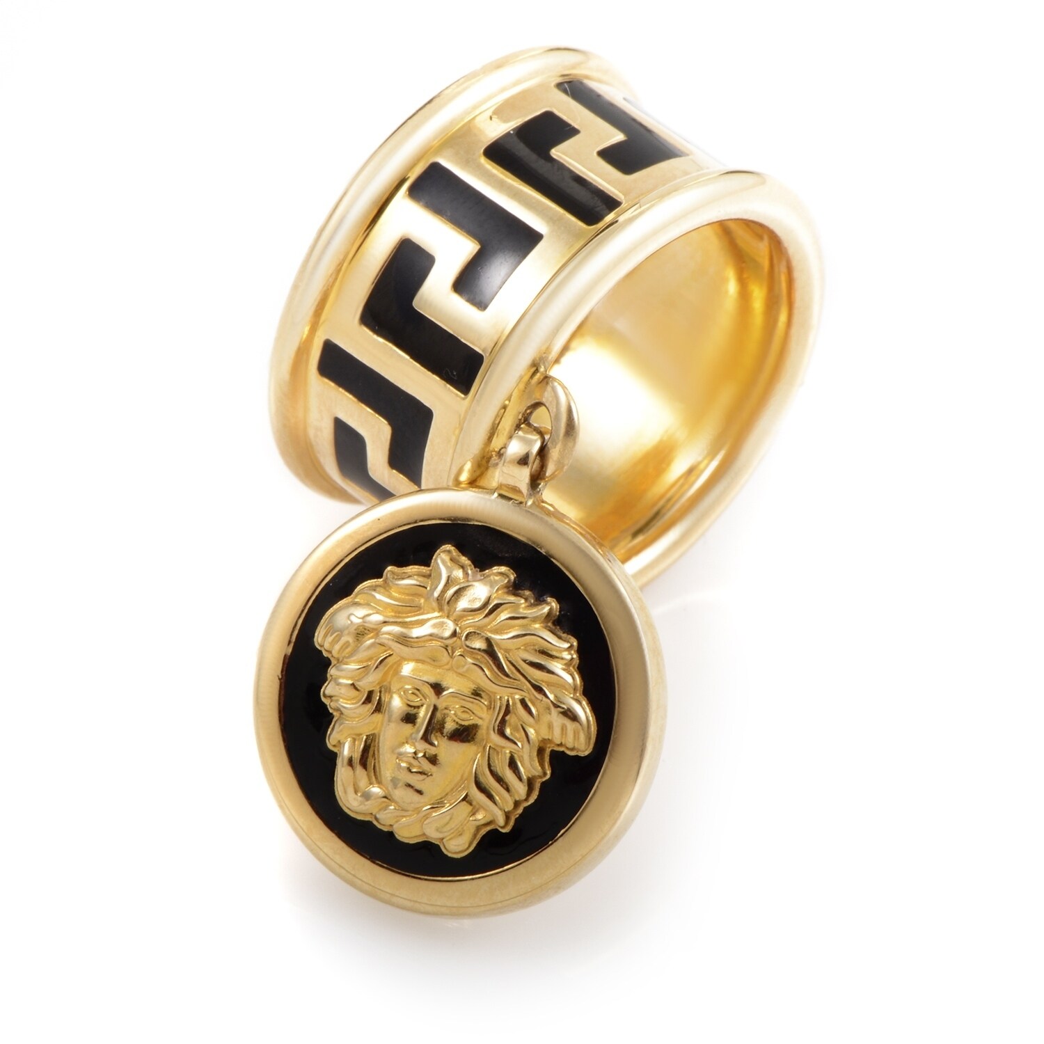 versace enamel ring