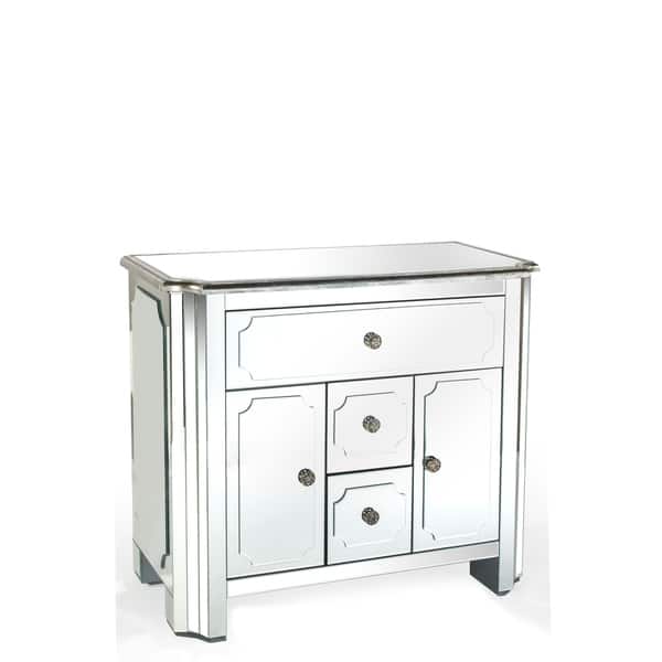 Shop Statements By J Hudson Mirrored Chest 32 Inch Tall Free