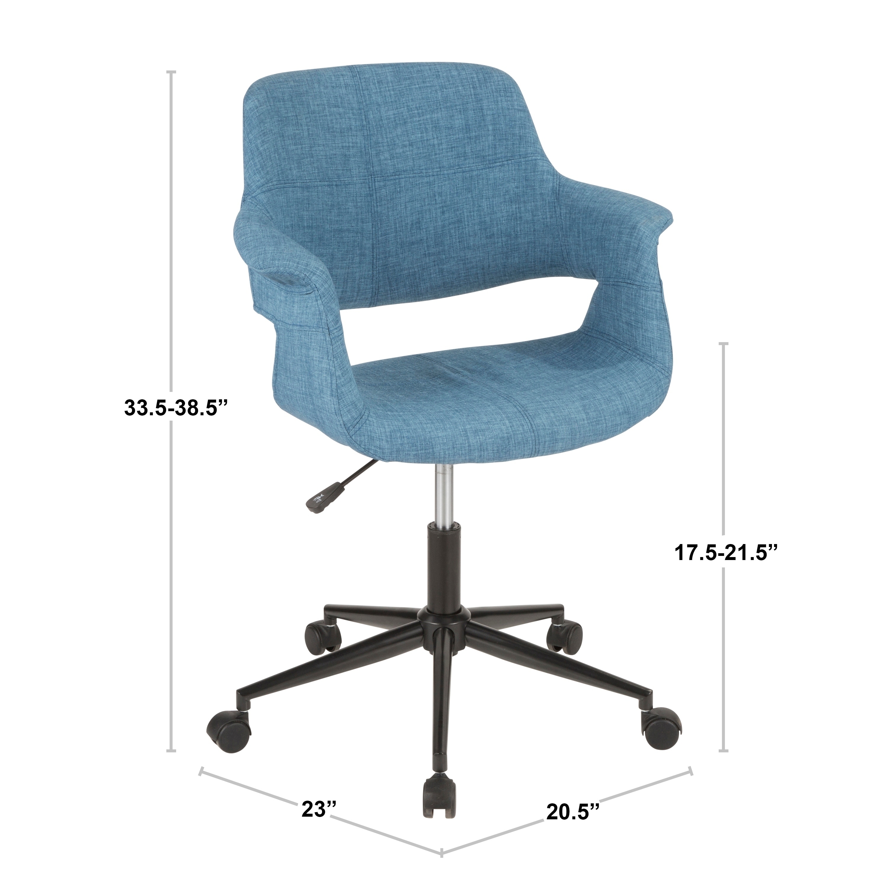 Shop Carson Carrington Fauske Padded Office Chair On Sale Free