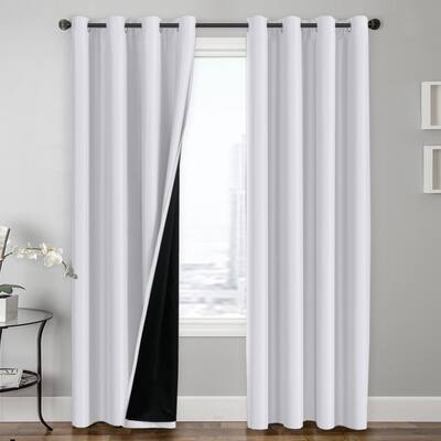Buy White 100 Synthetic Curtains Drapes Online At Overstock