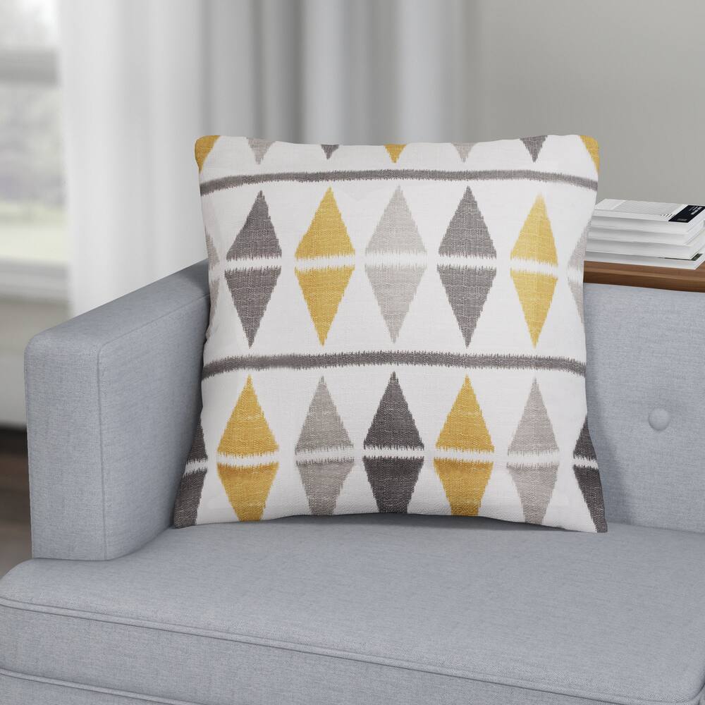Carson Carrington Verdalsora Argyle Throw Pillow