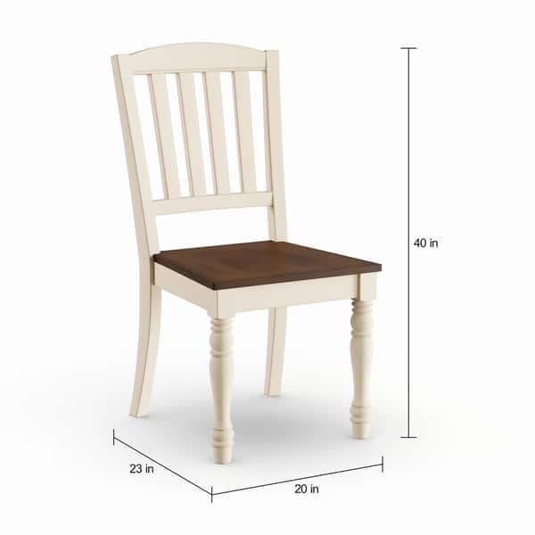 Shop Furniture Of America Bethannie Cottage Style 2 Tone Dining