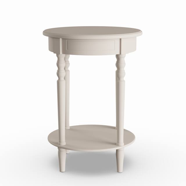 The Curated Nomad Saturnino Oval Accent Table