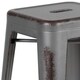 Carbon Loft Walton Distressed Metal 24-inch Backless Counter Stool - Thumbnail 10