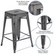 Carbon Loft Walton Distressed Metal 24-inch Backless Counter Stool - Thumbnail 8