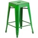 Carbon Loft Walton Distressed Metal 24-inch Backless Counter Stool - Thumbnail 5