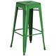 Carbon Loft Walton Distressed Metal 30-inch Backless Barstool - Thumbnail 4