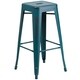Carbon Loft Walton Distressed Metal 30-inch Backless Barstool - Thumbnail 8