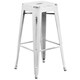 Carbon Loft Walton Distressed Metal 30-inch Backless Barstool - Thumbnail 5