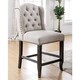 Furniture of America Tays Contemporary Counter Chairs Set of 2 - Thumbnail 5
