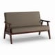 preview thumbnail 2 of 22, Carson Carrington Karkkila Mid-Century Settee Loveseat