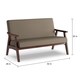 preview thumbnail 3 of 22, Carson Carrington Karkkila Mid-Century Settee Loveseat