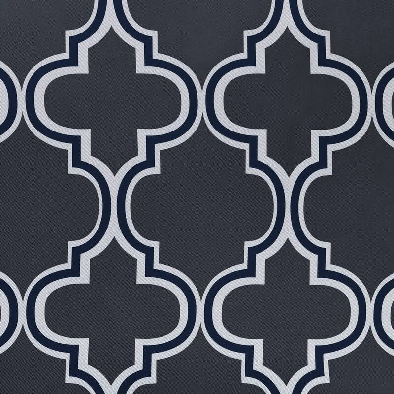 Superior Bohemian Trellis Room Darkening Grommet Curtain Panel - (Set of 2)