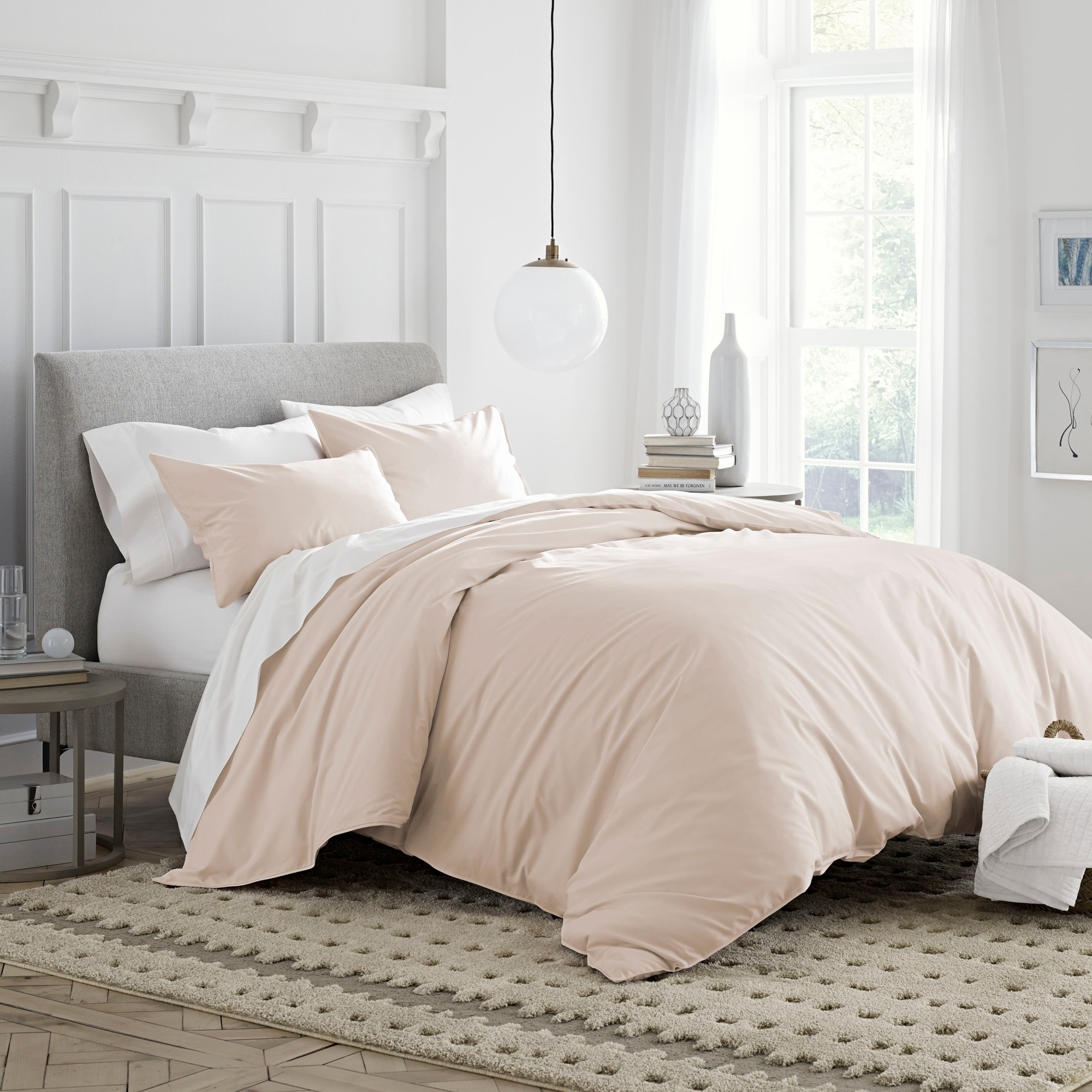 Shop Under The Canopy Brushed Organic Cotton Duvet Cover Set On