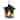 Cullen 1 Light Hanging Exterior Lighting in Imperial Black Finish