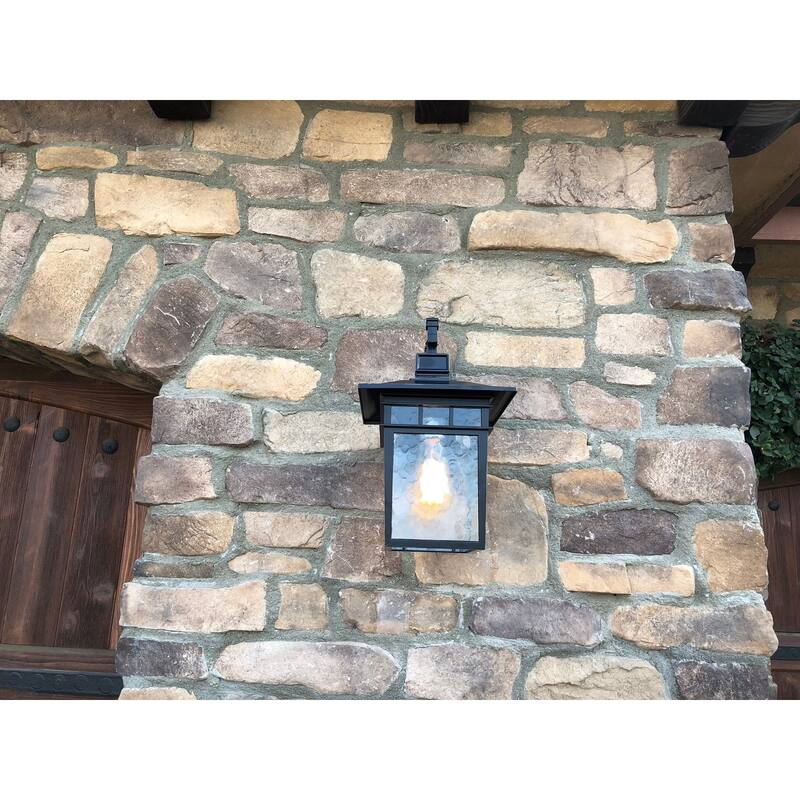 Cullen 1 Light Exterior Lighting in Imperial Black Finish